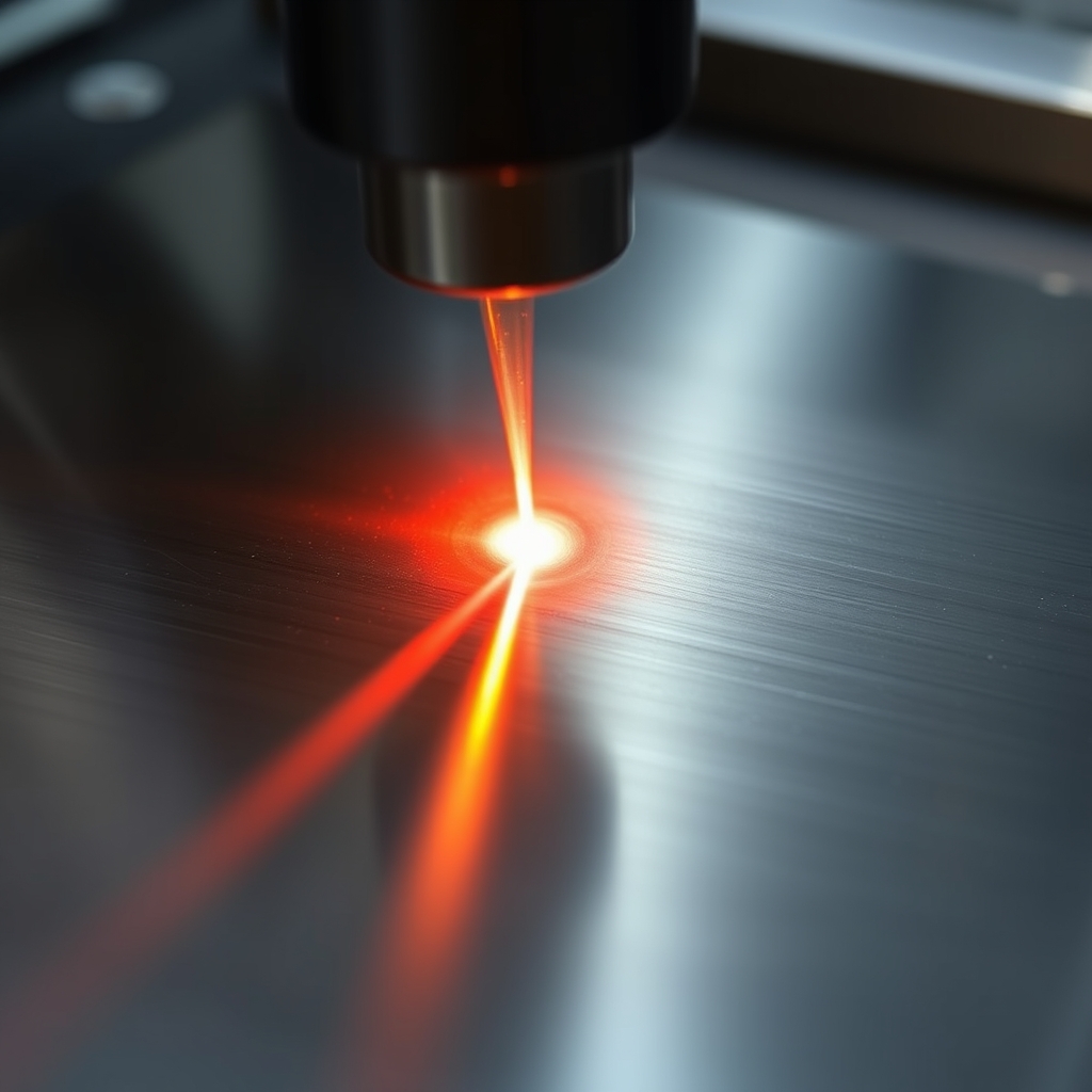 Laser focus on metal